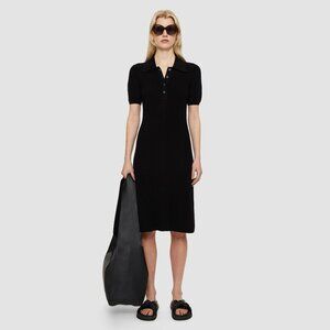Joseph Ribbed Knit Cotton Dress, size XS